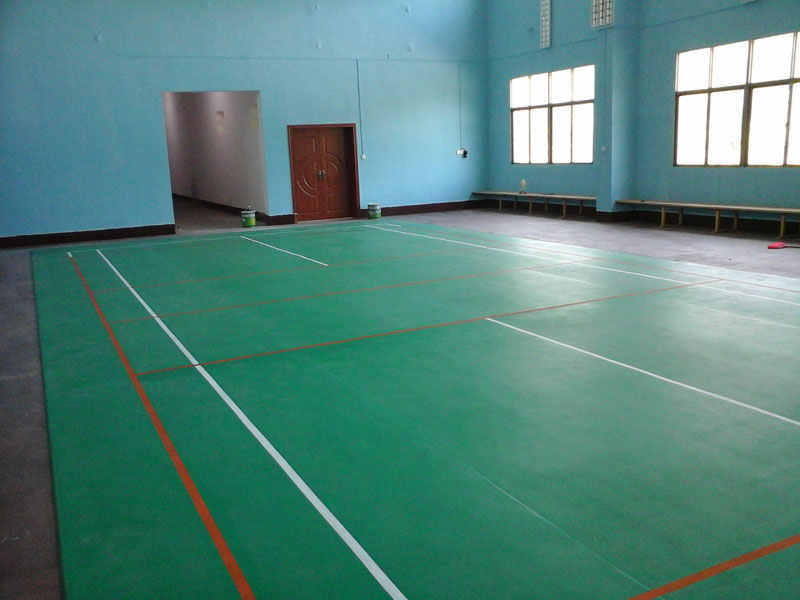 廠家直銷(xiāo)羽毛球場(chǎng)運(yùn)動(dòng)地板籃球場(chǎng)地膠荔枝紋寶石紋小石子楓木紋