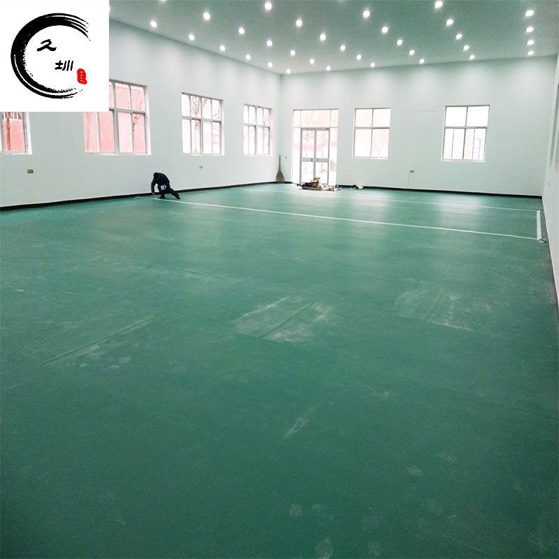 河北石家莊塑膠室內羽毛球健身運動地膠價格